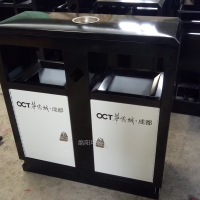 乐陵市钢制垃圾桶 户外垃圾桶 社区垃圾桶 垃圾桶厂家直营