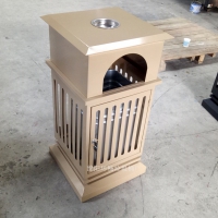 胶州市钢制垃圾桶 户外垃圾桶 社区垃圾桶 垃圾桶厂家直营