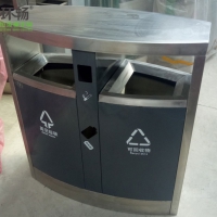 供应潜江市定制垃圾桶 分类垃圾桶 户外垃圾桶 抗腐蚀垃圾桶