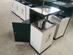 邵阳环畅垃圾桶，环卫抗腐蚀垃圾桶，带锁垃圾箱厂家直销图2