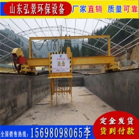 沧州鸡粪发酵翻抛机-发酵槽宽3米翻堆深度1米翻粪机厂家