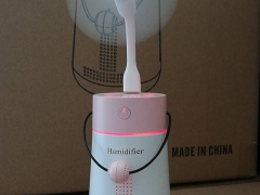 批发创意家用、车载式带灯和风扇的迷你加湿器(可加LOGO)图3