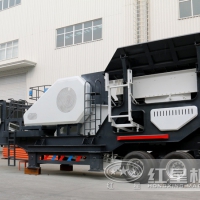 可移动建筑垃圾粉碎机时产280吨价格JYX77