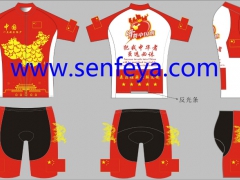 骑行服男夏季短袖套装山地车服装自行车骑行装备春秋速干上衣短裤图3