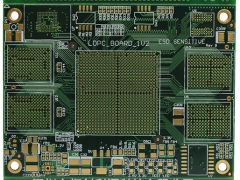 10层阻抗塞孔板PCB线路板图1