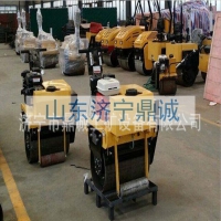 江西赣州手扶式单钢路压路机 小单轮柴油压路机
