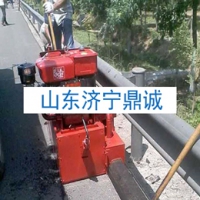 甘肃白银公路两侧拦水带成型机 路肩拦水带挤压机