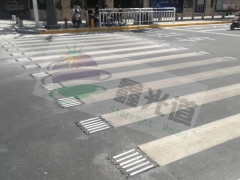 鑫光道智能斑马线 地砖式斑马线红绿灯 发光斑马线图2