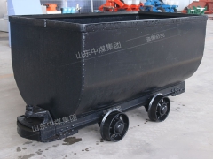 曲轨侧卸式矿车 曲轨侧卸式矿车参数图1