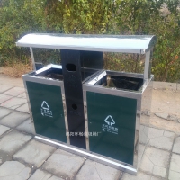 供应 昆明市市政环卫垃圾桶 户外分类果皮箱垃圾箱