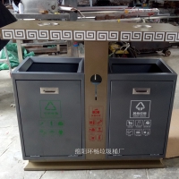 供应资阳市户外分类垃圾桶 城市环保垃圾箱 果皮箱