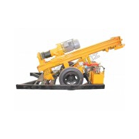 轮式气动打井机  HQZ200自行式气动钻井机