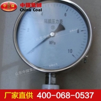 隔膜式耐振压力表 YMN系列隔膜式耐振压力表现货