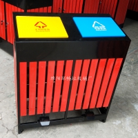 供应德阳市市政环卫垃圾箱 户外分类果皮箱垃圾桶