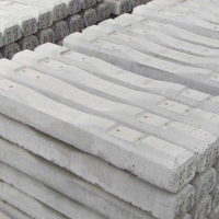 天津轨枕生产厂，43公斤水泥轨枕