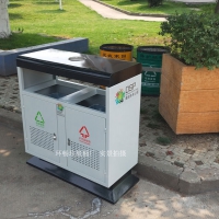 城市环卫垃圾桶 成都高档小区物业垃圾箱 分类垃圾桶