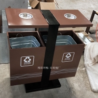 环畅2019款垃圾桶 HC2259钢制分类垃圾箱