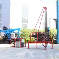 重庆山地钻机 石油勘探山地钻机 30米分体式山地钻机厂