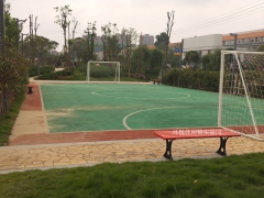 户外无靠背休闲椅 球场看台休息椅 条形座椅图2