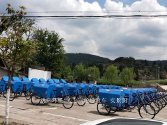 三轮垃圾车定制  社区垃圾中转车 绵阳三轮车厂图2