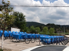 居民社区人力垃圾车 环卫三轮垃圾车 可改装图2