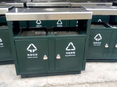 西昌卫星发射中心垃圾桶 不锈钢高档垃圾箱图1