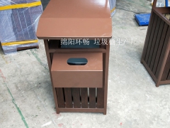 成都广场垃圾桶 公园小区垃圾箱 单筒果皮箱图2