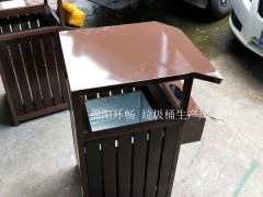 成都广场垃圾桶 公园小区垃圾箱 单筒果皮箱图3