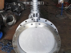 电动高温蝶阀DT943H 不锈钢焊接结构图3