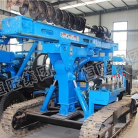 恒旺厂家直销HWZG-600L履带压桩机光伏按桩机液压压桩机