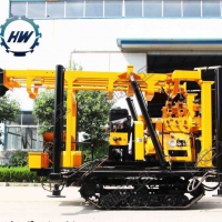 恒旺厂家直销HWD-160水井钻机液压打井机柴油取芯钻机