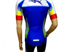 2019春夏季山地车骑行服男公路自行车骑行裤女套装定制图2