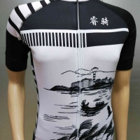 春夏季骑行服套装公路山地车自行车短袖短裤速干上衣男服装