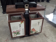 绵阳关帝镇环卫果皮箱定制 绵阳环畅桶业直供 街道垃圾箱图3