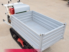 营口柴油履带山地爬山虎 自走式农用运输车 液压自卸履带翻斗车图2