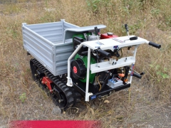 营口柴油履带山地爬山虎 自走式农用运输车 液压自卸履带翻斗车图3