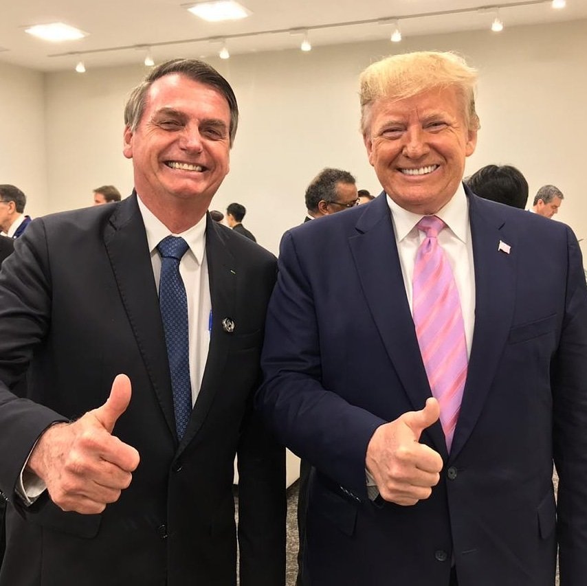 巴西总统G20表白特朗普:你当选前我就是你铁粉