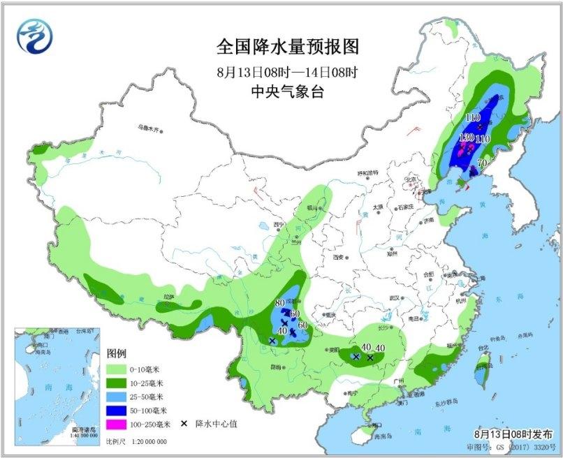 东北仍遭“台风雨” 南方【8省市区】气温超37℃