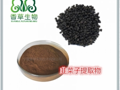 韭菜籽提取物 韭子浓缩浸膏 起阳草浓缩粉 韭菜籽膳食纤维粉图1