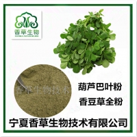 葫芦巴叶粉厂家 葫芦巴全叶现磨粉宁夏批发商 葫芦巴叶生粉熟粉