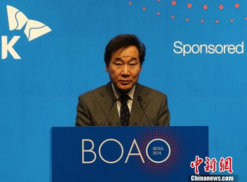 资料图:韩国总理李洛渊。<a target='_blank' href='http://www.chinanews.com/'>中新社记者 曾鼐 摄 点击进入下一页