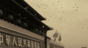 彩色4K修复版开国大典首现大荧幕 媒体:清晰度绝了