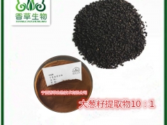 大葱籽浓缩液 大葱籽流浸膏 大葱籽速溶粉 大葱籽膳食纤维粉图1