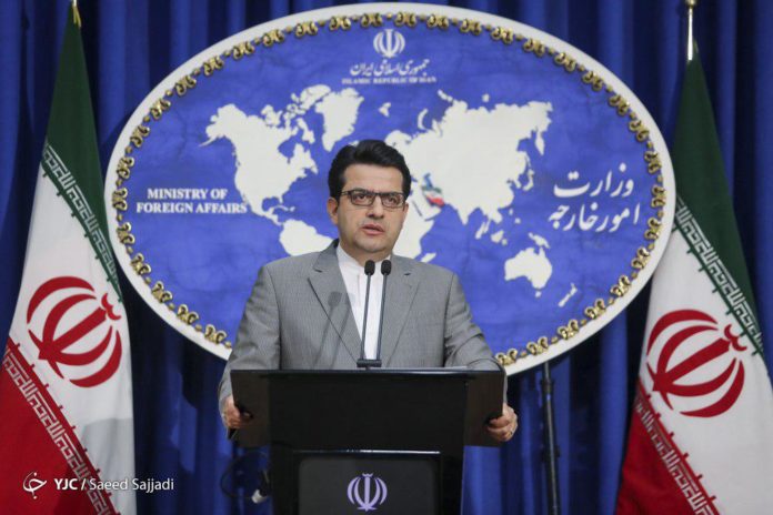 伊朗外交部发言人穆萨维。（图源：伊朗前线网）