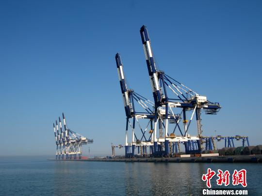 图为烟台保税港区一角。 蔡红文 摄 点击进入下一页