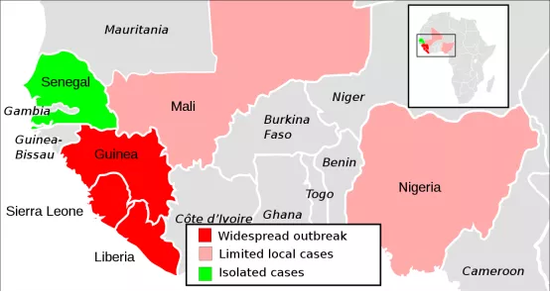  （西非埃博拉疫情状况）