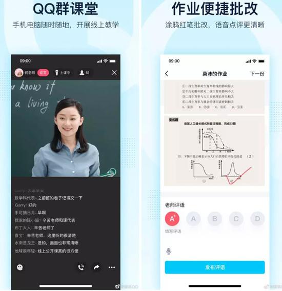  图源：微博@腾讯QQ