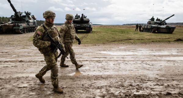 参加“捍卫者2020”军演的美军部队进入波兰（俄罗斯卫星通讯社网站）