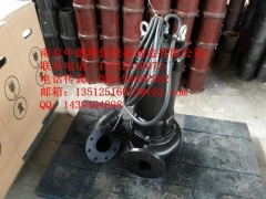 专业生产MPE潜水切割泵，双绞刀泵，用于化粪池、沼气池中。图2