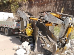 履带扒渣机卖轮胎扒渣机价图3